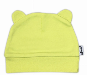 Czapeczka Miś lemon