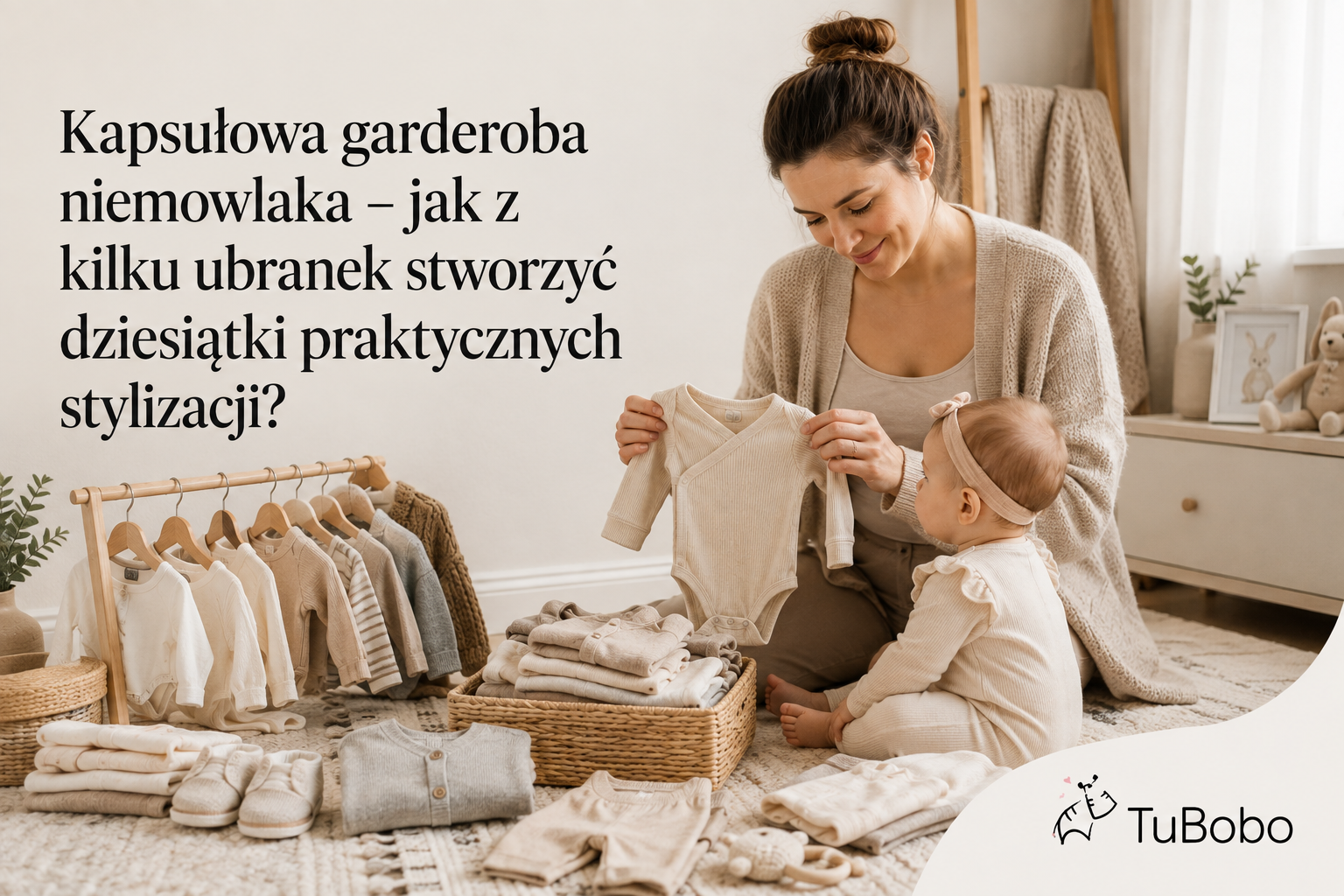 Kapsułowa garderoba niemowlaka – jak z kilku ubranek stworzyć dziesiątki praktycznych stylizacji?