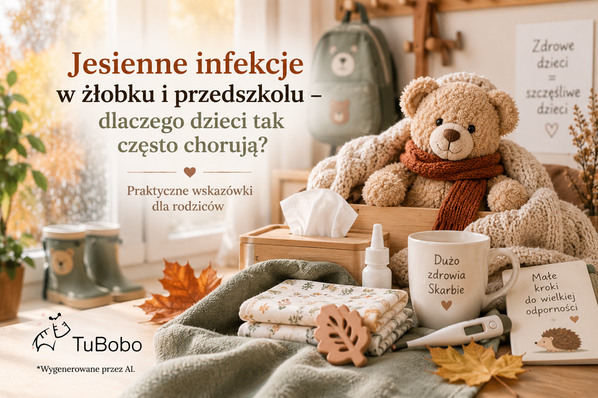 Jesienne infekcje w żłobku i przedszkolu – dlaczego dzieci tak często chorują?